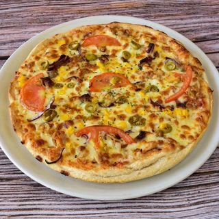 Pizza de pollo (pequeña)