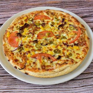 Pizza de pollo (grande)