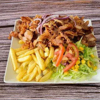 Plato de kebab