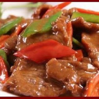 Ternera con salsa de ostras 