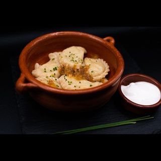 Varenyky Con Patatas Y Cebolla