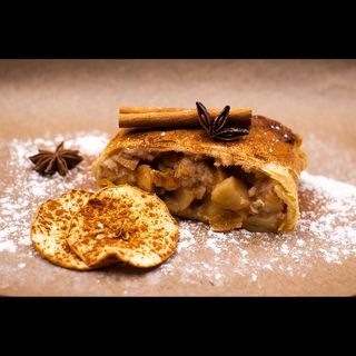 Strudel De Manzana Con Canela