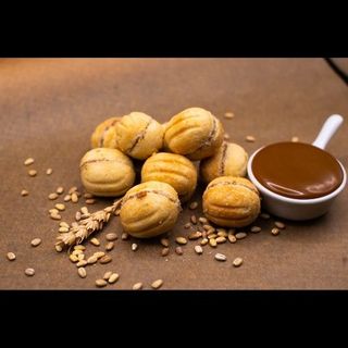 Galletitas Rellenas De Dulce De Leche