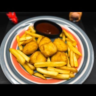 Nuggets Con Patata Frita