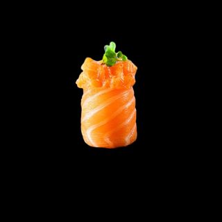 8.Gunkan spicy de salmón 2 pzs.