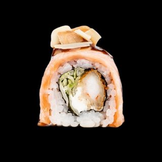 63.Roll ebi con almendra 4 pzs.