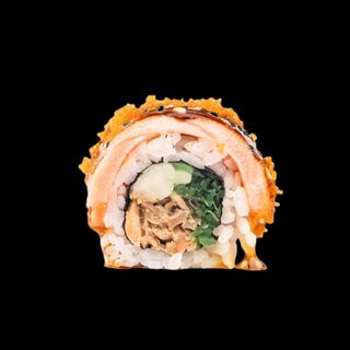 59.Roll con salmón pro 4 pzs.