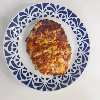 Berenjena rellena de atún