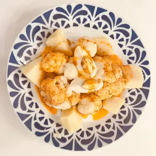 Coliflor al ajoarriero