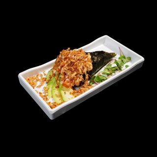 Temaki salmón