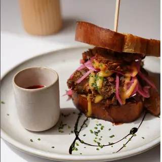 Philly steak sandwich