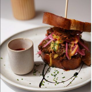 Philly steak sandwich