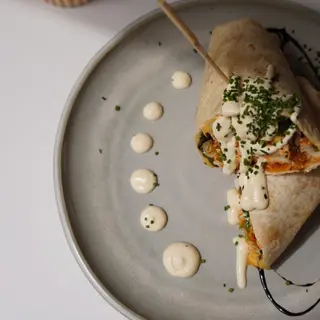 Crispy chicken wrap