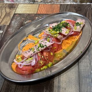 Ensalada de tomate del caserío de mokoa