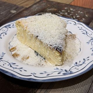 Tarta de queso (porción)