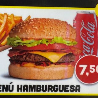 Menú De Hamburguesa