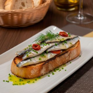 Tosta De Sardina Ahumada