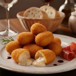 Croquetas Cremosas De Jamón Ibérico