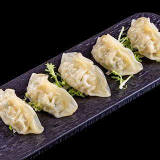Gyozas  al vapor langostino