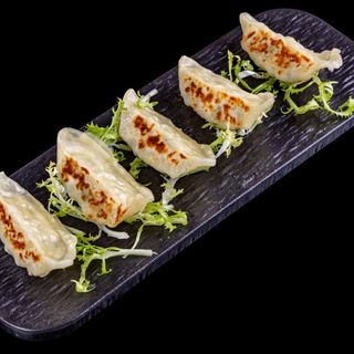 Gyozas plancha langostino