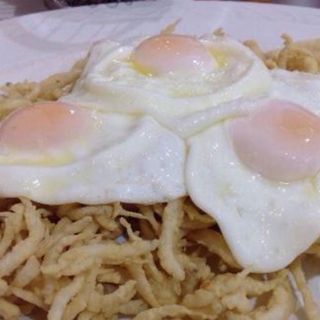 Huevos Fritos Con Chanquetes