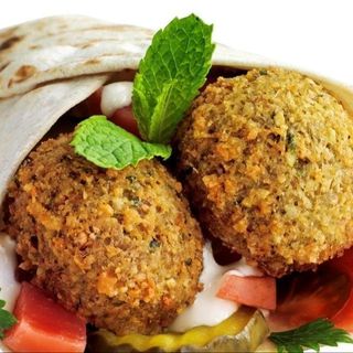 Menú Falafel Con Pita + Patatas + Bebida