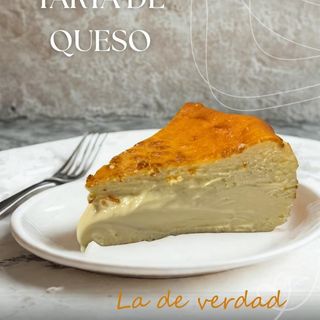 Tarta de queso (porción)