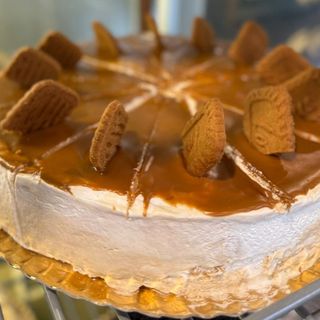 Tarta de Lotus (porción)