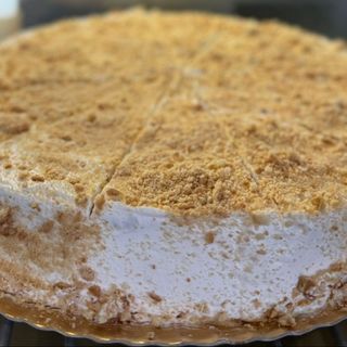 Tarta de galletas (porción)