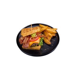 Waffle Burger