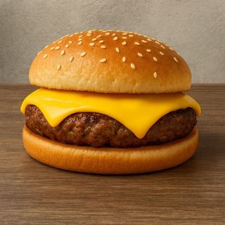 Hamburguesa Con Queso