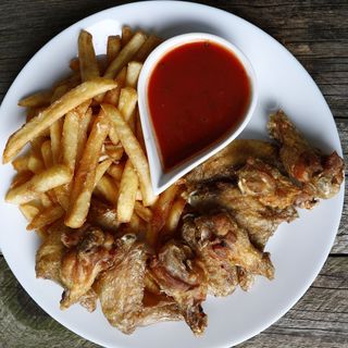 Alitas De Pollo Crujientes (6 Uds.)