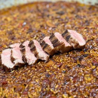 Arroz De Presa Iberica Y Boletus