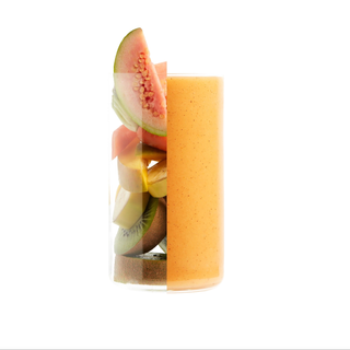 Tropical carrot smoothie
