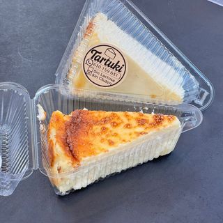 Porción tarta de queso