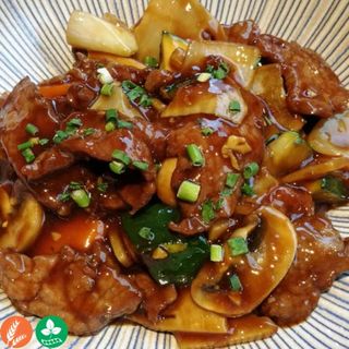 58 Ternera Con Salsa De Ostras