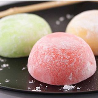 196 Mochi Helado De Fresa Y Nata