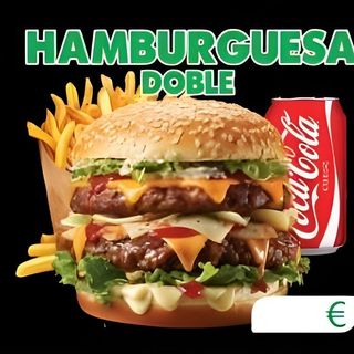 Hamburguesa Doble