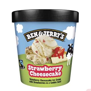 Ben&Jerrys De Strawberri Cheesecake