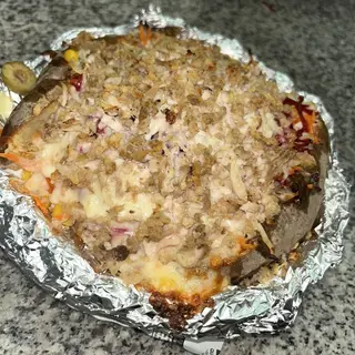 Patata Asada Con Pollo 
