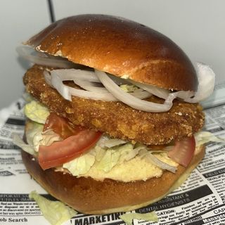 Hamburguesa Crujiente De Pollo Brioche 
