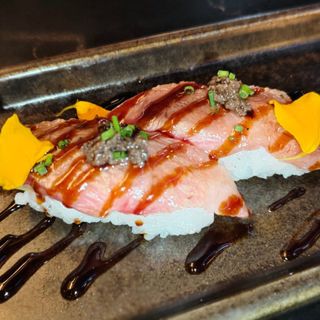 Nigiri de wagyu (2 pzs.)