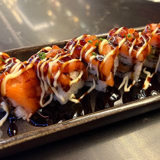 Roll doble de salmón