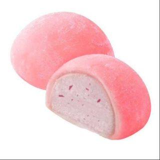 Mochi de cheesecake y chocolate blanco