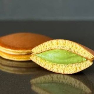 Dorayaki de té verde