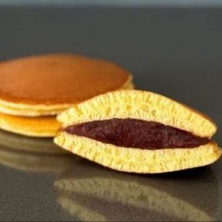 Dorayaki de queso y judías rojas