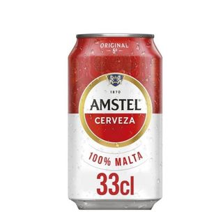 Cerveza Amstel (330 ml.)