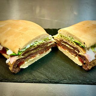 Sándwich de Milanesa de Ternera.