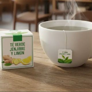 TE VERDE CON JENJIMBRE Y LIMÓN