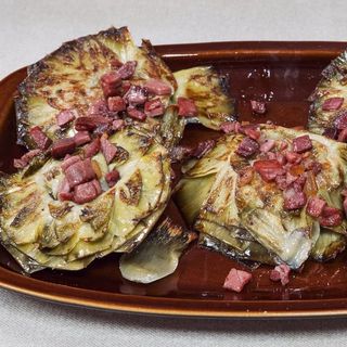 Alcachofas Con Jamón Ibérico (5 Uds.)